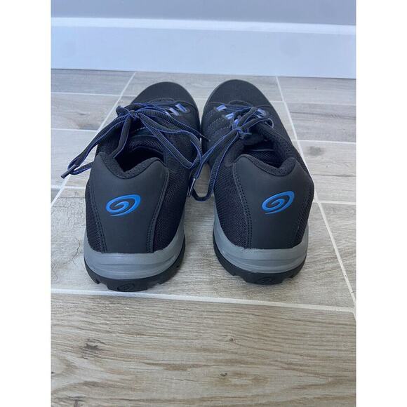 Men’s Nautilus Safety Footwear Accelerator Black Blue Sz 15 Safety Toe Athletic - Picture 4 of 7